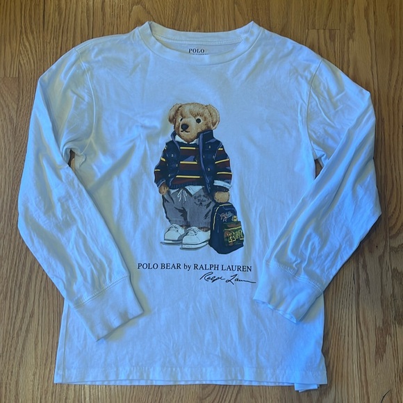 Polo Ralph Lauren Other - Boys Polo Bear T-shirt by  Ralph Lauren long sleeve T shirt size small 8